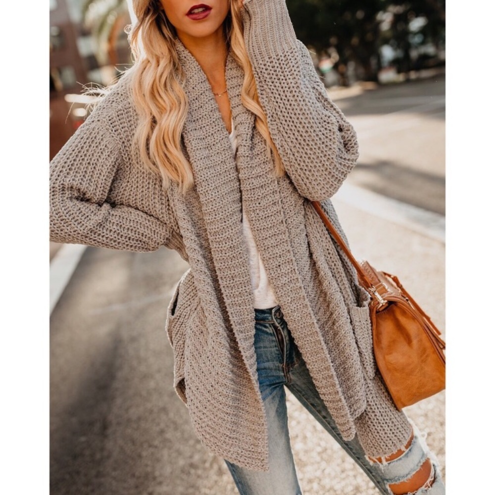 Devin Chenille Cardigan